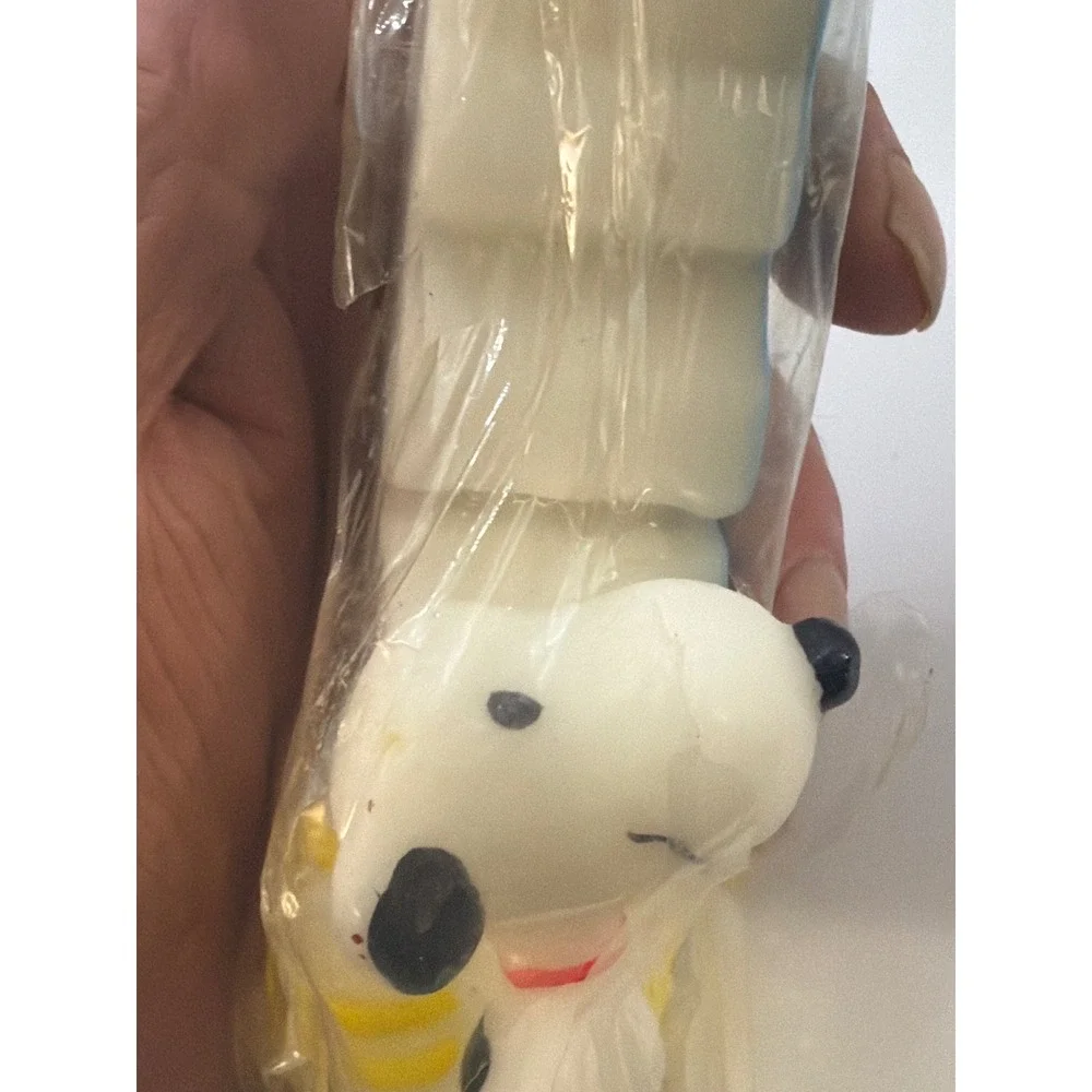 Vintage‎ Hallmark Peanuts Snoopy Birthday Candle Numbers 1-5 Collectible Wax